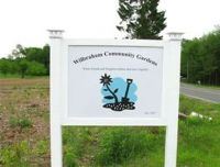 Community Garden Sign