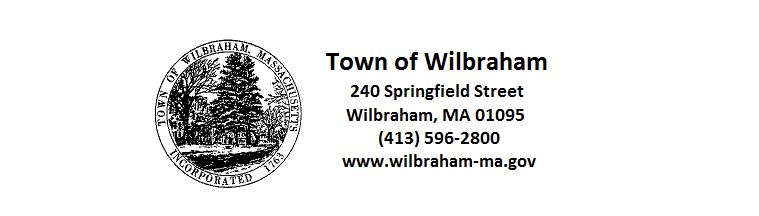 Town of Wilbraham Seal and Address